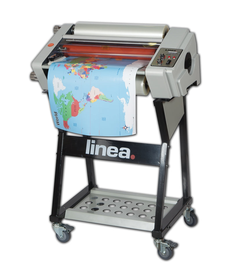 Linea DH-460 A2 / SRA2 Professional Roll Laminator: 35 - 250 Micron Film, 10-Minute Warm-up, Superfast Speed