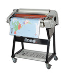 Linea DH-650 A1 / SRA1 Professional Roll Laminator: 35 - 250 Micron Film, 10-Minute Warm-up, Superfast Speed