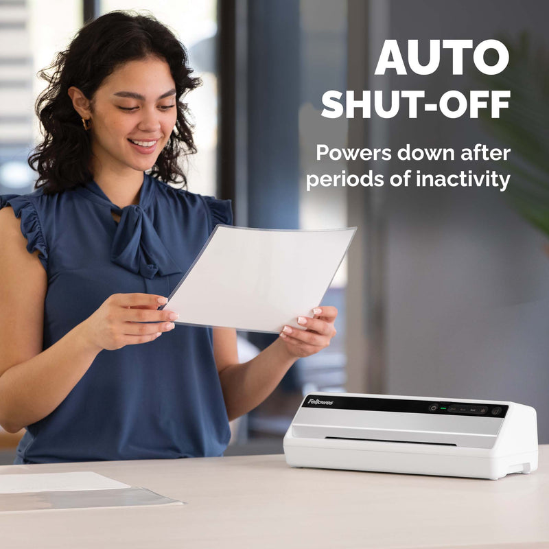 Fellowes Saturn A4 Office Laminator: 80 - 125 Micron Pouches, 1-Minute Warm-up