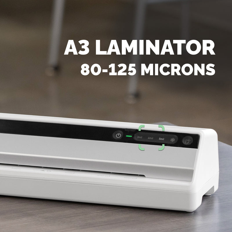 Fellowes Saturn A3 Office Laminator: 80 - 125 Micron Pouches, 1-Minute Warm-up