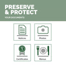 Fellowes RECYCLED CONTENT A6 80 Micron Per Side (160 micron total) Laminating Pouches, Gloss, Pack 100