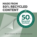Fellowes RECYCLED CONTENT A6 80 Micron Per Side (160 micron total) Laminating Pouches, Gloss, Pack 100