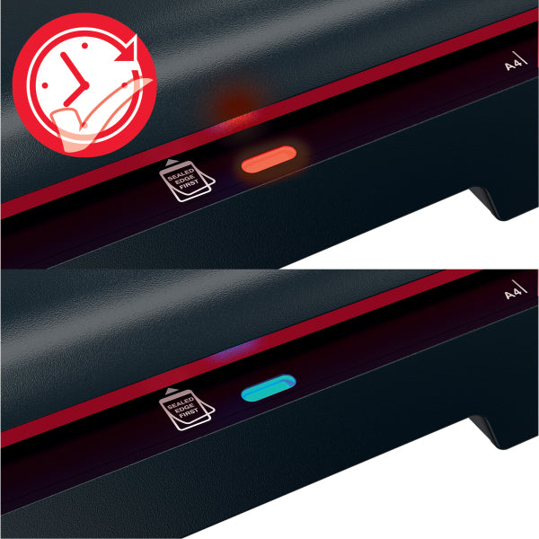 GBC 240 A4 Home Office Laminator: 75 - 125 Micron Pouches, 2-Minute Warm-up