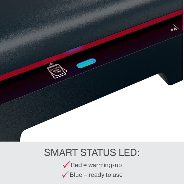 GBC 240 A4 Home Office Laminator: 75 - 125 Micron Pouches, 2-Minute Warm-up