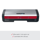 GBC 250 A4 Office Laminator: 75 - 125 Micron Pouches, 1-Minute Warm-up