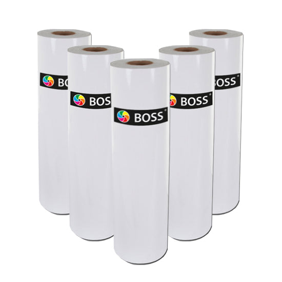 BOSS Gloss Laminating Film 125 Micron-25mm Core-Length 50m-Width 455mm