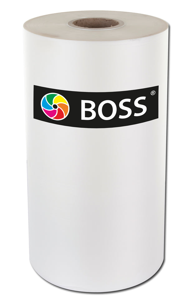 BOSS Digital Printable OPP Soft Touch Film, 35 Micron on a 77mm Core - Length 1000m - Width 315mm, Matt