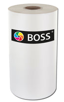 BOSS Digital Superstick OPP Film, 24 Micron on a 77mm Core - Length 500m - Width 440mm, Gloss, code: FD250-500P