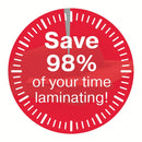 GBC Foton 30 FULLY AUTOMATIC FEED A4 & A3 Heavy Duty Roll Laminator: 75 - 125 Micron Film, 3-Minute Warm-up, High Speed