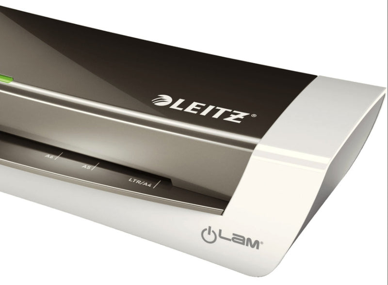 Leitz iLam A3 Home Office Laminator: 80 - 125 Micron Pouches, 3-Minute Warm-up