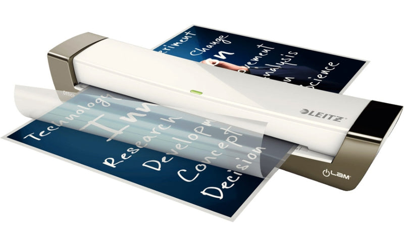 Leitz iLam A3 Office Laminator: 80 - 125 Micron Pouches, 1-Minute Warm-up