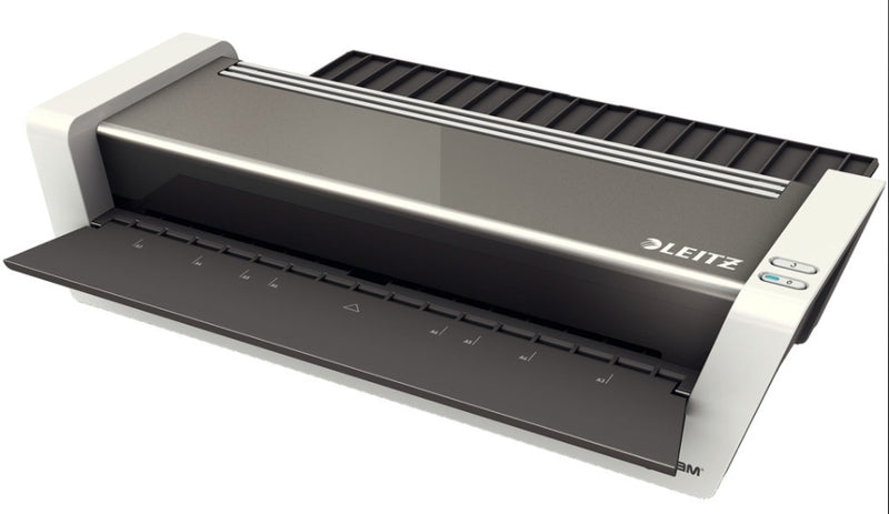 Leitz iLam A3 Touch2 Heavy Duty Laminator: 80 - 250 Micron Pouches, 1-Minute Warm-up, High Speed, 3-Year Warranty