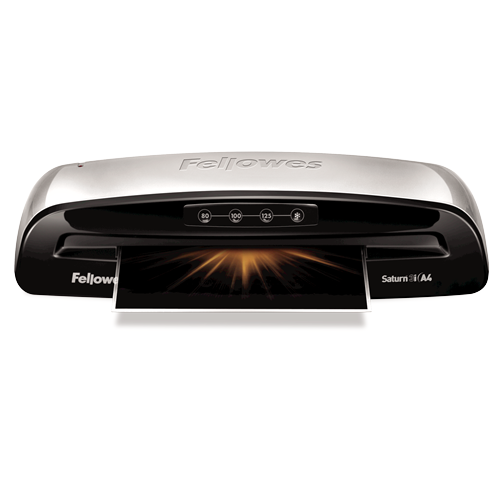 Fellowes Saturn 3i 95 A4 Office Laminator: 80 - 125 Micron Pouches, 1-Minute Warm-up
