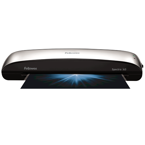 Fellowes Spectra A3 125 Small Office Laminator: 80 - 125 Micron Pouches, 4-Minute Warm-up